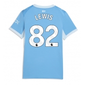 Billige Manchester City Rico Lewis #82 Hjemmebanetrøje Dame 2026-27 Kort ærmer