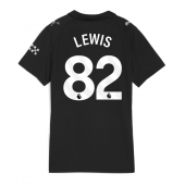 Billige Manchester City Rico Lewis #82 Udebanetrøje Dame 2025-26 Kort ærmer