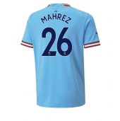 Billige Manchester City Riyad Mahrez #26 Hjemmebanetrøje 2022-23 Kort ærmer