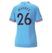 Billige Manchester City Riyad Mahrez #26 Hjemmebanetrøje Dame 2022-23 Kort ærmer