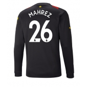 Billige Manchester City Riyad Mahrez #26 Udebanetrøje 2022-23 Lange ærmer