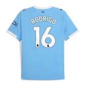 Billige Manchester City Rodri Hernandez #16 Hjemmebanetrøje 2025-26 Kort ærmer