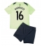 Billige Manchester City Rodri Hernandez #16 Tredje trøje Børn 2022-23 Kort ærmer (+ bukser)