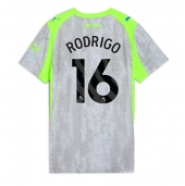 Billige Manchester City Rodri Hernandez #16 Tredje trøje Dame 2025-26 Kort ærmer
