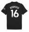 Billige Manchester City Rodri Hernandez #16 Udebanetrøje 2025-26 Kort ærmer
