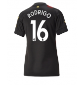 Billige Manchester City Rodri Hernandez #16 Udebanetrøje Dame 2022-23 Kort ærmer