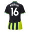 Billige Manchester City Rodri Hernandez #16 Udebanetrøje Dame 2024-25 Kort ærmer