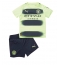 Billige Manchester City Tredje trøje Børn 2022-23 Kort ærmer (+ bukser)