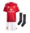 Billige Manchester United Alejandro Garnacho #17 Hjemmebanetrøje Børn 2024-25 Kort ærmer (+ bukser)