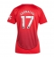 Billige Manchester United Alejandro Garnacho #17 Hjemmebanetrøje Dame 2024-25 Kort ærmer