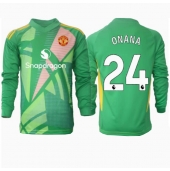 Billige Manchester United Andre Onana #24 Målmand Tredje trøje 2024-25 Lange ærmer