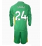 Billige Manchester United Andre Onana #24 Målmand Tredje trøje Børn 2024-25 Lange ærmer (+ bukser)