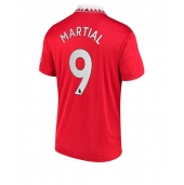 Billige Manchester United Anthony Martial #9 Hjemmebanetrøje 2022-23 Kort ærmer