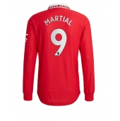 Billige Manchester United Anthony Martial #9 Hjemmebanetrøje 2022-23 Lange ærmer