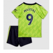 Billige Manchester United Anthony Martial #9 Tredje trøje Børn 2022-23 Kort ærmer (+ bukser)