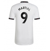 Billige Manchester United Anthony Martial #9 Udebanetrøje 2022-23 Kort ærmer