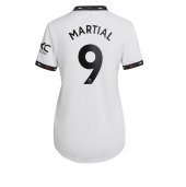 Billige Manchester United Anthony Martial #9 Udebanetrøje Dame 2022-23 Kort ærmer