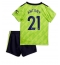 Billige Manchester United Antony #21 Tredje trøje Børn 2022-23 Kort ærmer (+ bukser)