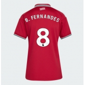 Billige Manchester United Bruno Fernandes #8 Hjemmebanetrøje Dame 2026-27 Kort ærmer