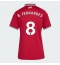 Billige Manchester United Bruno Fernandes #8 Hjemmebanetrøje Dame 2026-27 Kort ærmer