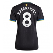 Billige Manchester United Bruno Fernandes #8 Tredje trøje Dame 2025-26 Kort ærmer