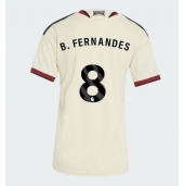 Billige Manchester United Bruno Fernandes #8 Tredje trøje Dame 2026-27 Kort ærmer