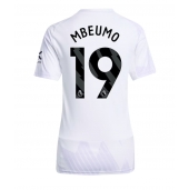 Billige Manchester United Bryan Mbeumo #19 Udebanetrøje Dame 2025-26 Kort ærmer
