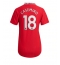 Billige Manchester United Casemiro #18 Hjemmebanetrøje Dame 2022-23 Kort ærmer