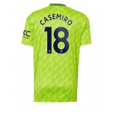 Billige Manchester United Casemiro #18 Tredje trøje 2022-23 Kort ærmer