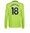 Billige Manchester United Casemiro #18 Tredje trøje 2022-23 Lange ærmer