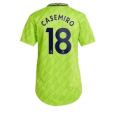 Billige Manchester United Casemiro #18 Tredje trøje Dame 2022-23 Kort ærmer