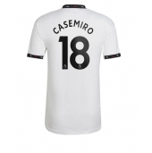 Billige Manchester United Casemiro #18 Udebanetrøje 2022-23 Kort ærmer