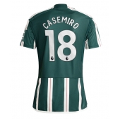 Billige Manchester United Casemiro #18 Udebanetrøje 2023-24 Kort ærmer