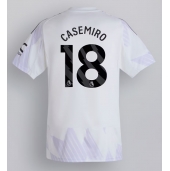 Billige Manchester United Casemiro #18 Udebanetrøje 2025-26 Kort ærmer