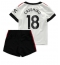 Billige Manchester United Casemiro #18 Udebanetrøje Børn 2022-23 Kort ærmer (+ bukser)