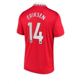 Billige Manchester United Christian Eriksen #14 Hjemmebanetrøje 2022-23 Kort ærmer
