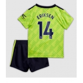 Billige Manchester United Christian Eriksen #14 Tredje trøje Børn 2022-23 Kort ærmer (+ bukser)