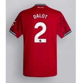 Billige Manchester United Diogo Dalot #2 Hjemmebanetrøje 2025-26 Kort ærmer