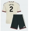 Billige Manchester United Diogo Dalot #2 Tredje trøje Børn 2026-27 Kort ærmer (+ bukser)