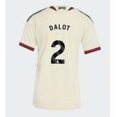 Billige Manchester United Diogo Dalot #2 Tredje trøje Dame 2026-27 Kort ærmer
