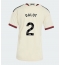 Billige Manchester United Diogo Dalot #2 Tredje trøje Dame 2026-27 Kort ærmer