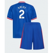 Billige Manchester United Diogo Dalot #2 Udebanetrøje Børn 2026-27 Kort ærmer (+ bukser)