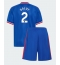 Billige Manchester United Diogo Dalot #2 Udebanetrøje Børn 2026-27 Kort ærmer (+ bukser)