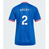 Billige Manchester United Diogo Dalot #2 Udebanetrøje Dame 2026-27 Kort ærmer