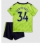 Billige Manchester United Donny van de Beek #34 Tredje trøje Børn 2022-23 Kort ærmer (+ bukser)