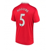 Billige Manchester United Harry Maguire #5 Hjemmebanetrøje 2022-23 Kort ærmer
