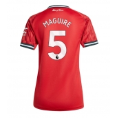 Billige Manchester United Harry Maguire #5 Hjemmebanetrøje Dame 2025-26 Kort ærmer