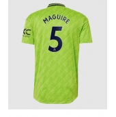 Billige Manchester United Harry Maguire #5 Tredje trøje 2022-23 Kort ærmer