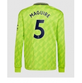 Billige Manchester United Harry Maguire #5 Tredje trøje 2022-23 Lange ærmer
