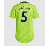 Billige Manchester United Harry Maguire #5 Tredje trøje Dame 2022-23 Kort ærmer